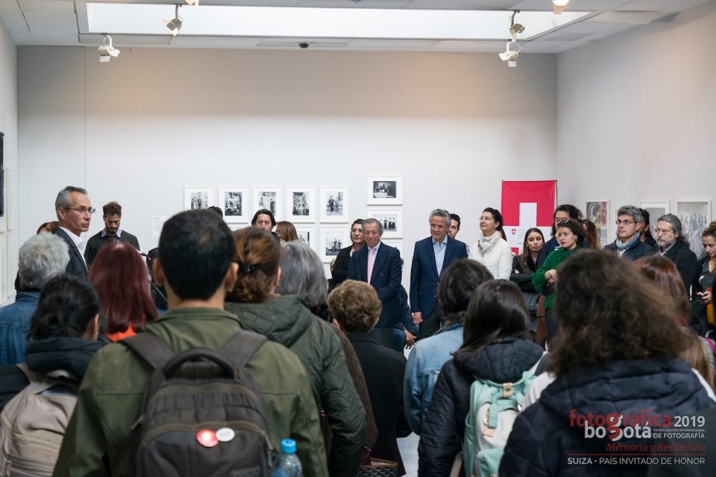 Fotográfica Bogotá 2019 - Inauguración exposición Suiza.